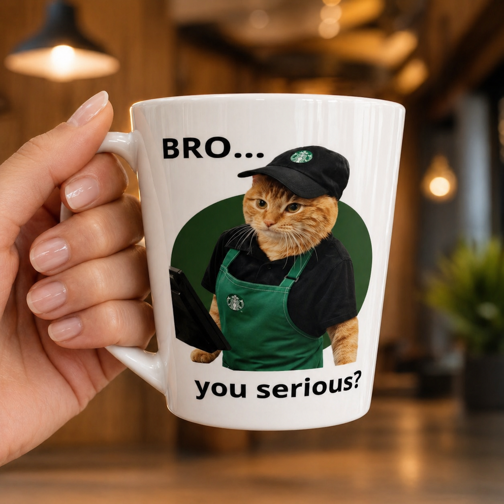Bro… You Serious? ☕️ — The Original Luna Mug