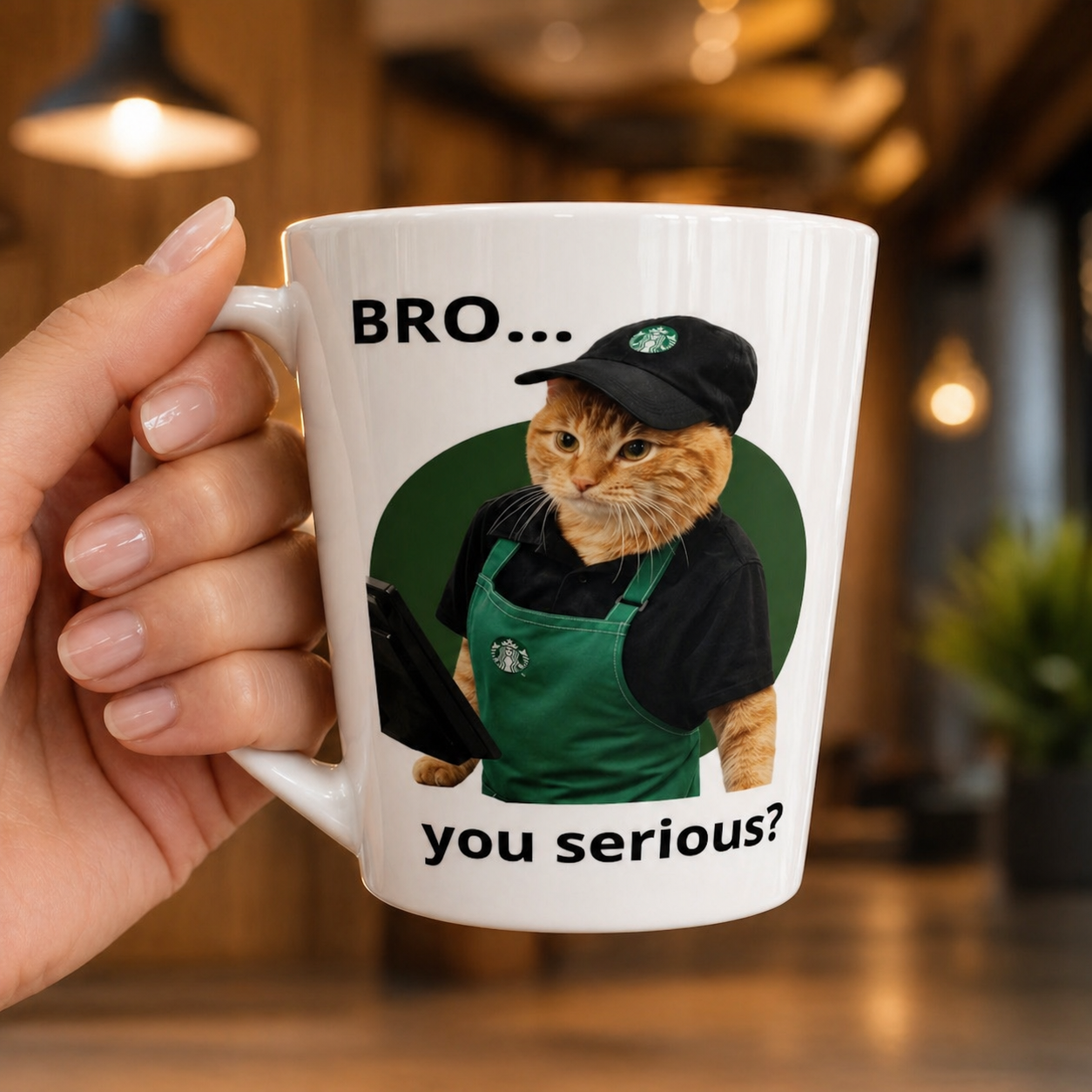 Bro… You Serious? ☕️ — The Original Luna Mug